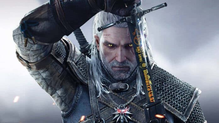 Geralt of Rivia in the Witcher 3: Wild Hunt